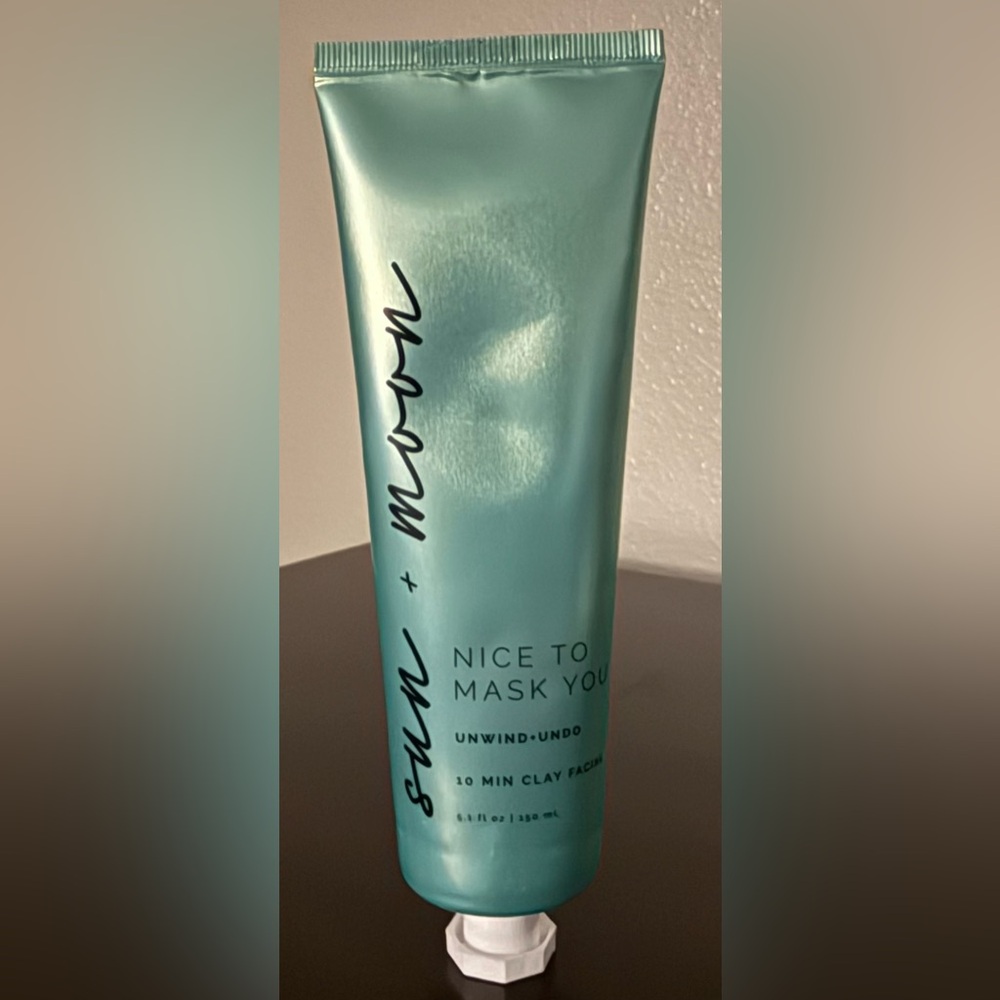 Sun + Moon Nice to Mask You Clay Facial Mask | Unwind + Undo | Kaolin & Rose